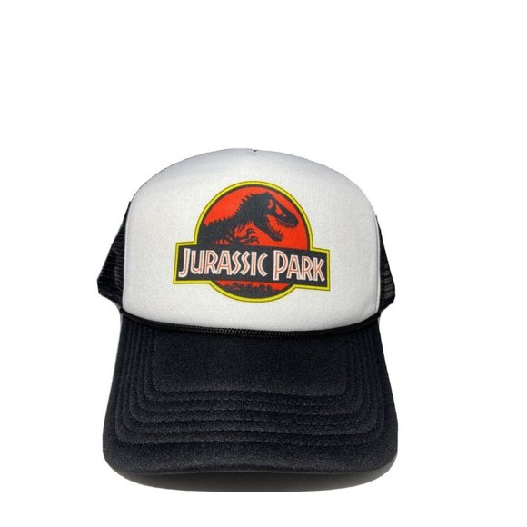 Other - Jurassic Park Trucker Hat Mesh Hat Adjustable Cap Jurassic Park Hat